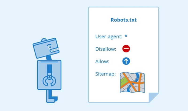 Tạo file robots.txt