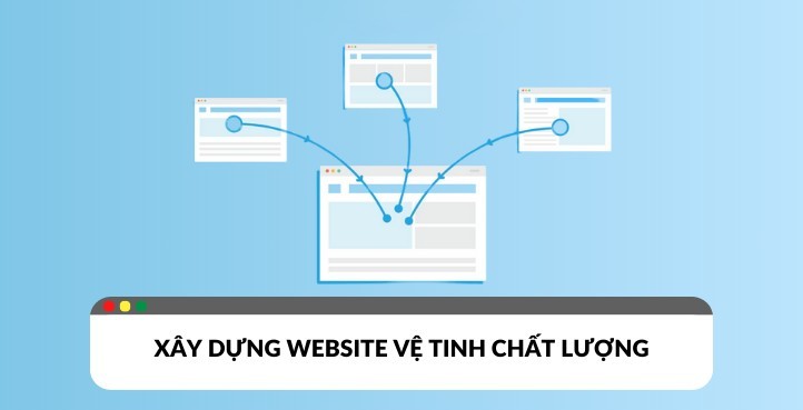 Xây dựng web vệ tinh