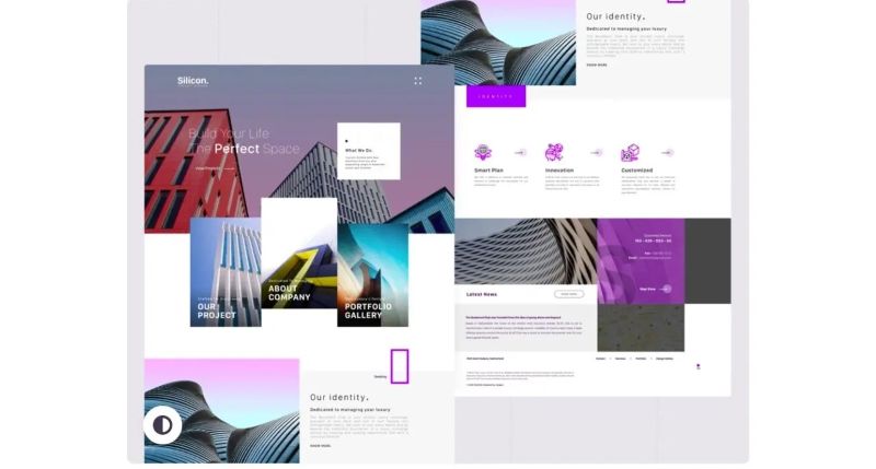 Xu hướng thiết kế trang web 2025